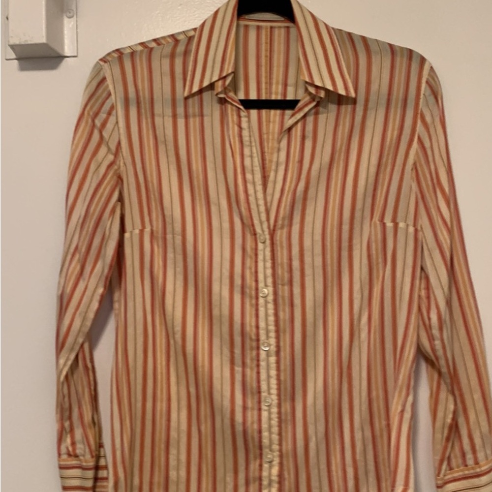 Striped woman’s silk Shirt